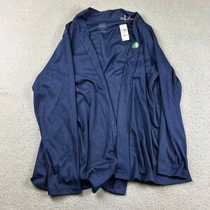 L.L. Bean Navy Blue Women's Hoodie Size 2X